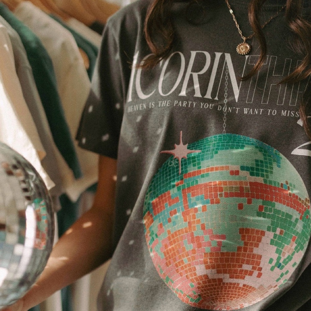 Christian Graphic Disco T-Shirt
